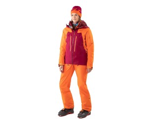 Куртка Dynafit FREE GTX W JKT  - фиолетовый/оранжевый
